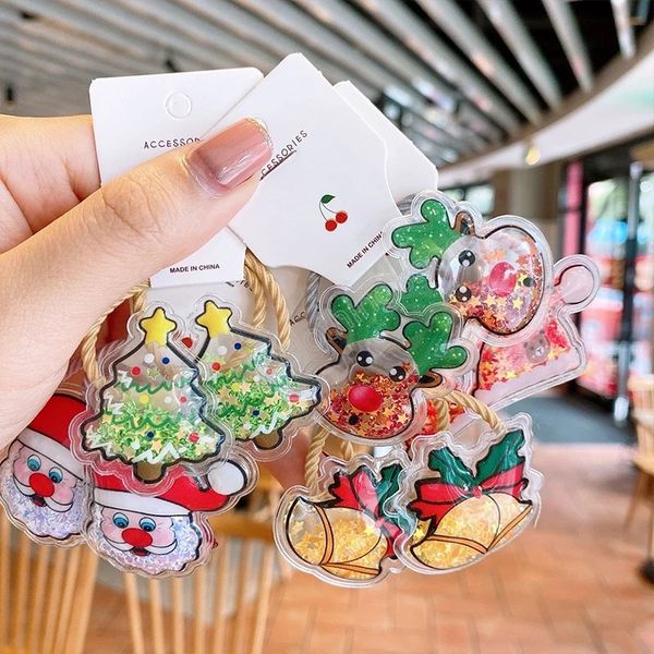 christmas scrunchies shiny quicksand star children hair rings xmas elastic rubber bands 2022 new year hair accessories, Slivery;white
christmas scrunchies shiny quicksand star children hair rings xmas elastic rubber bands 2022 new year hair accessories, Slivery;white