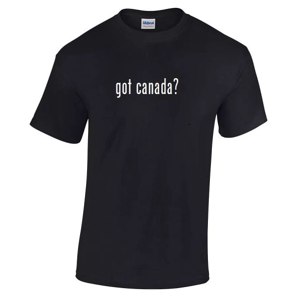 got canada cotton t-shirt shirt solid black white s m xl 2xl 3xl 4xl 5xl, White;black
got canada cotton t-shirt shirt solid black white s m xl 2xl 3xl 4xl 5xl, White;black
