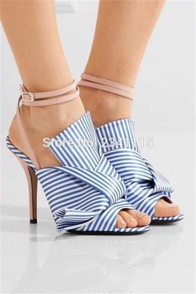 sandal blue luxury design white stripes sandals women's ankle straps slide flip flops butterfly-knot crutches sandalias mujer, Black
sandal blue luxury design white stripes sandals women's ankle straps slide flip flops butterfly-knot crutches sandalias mujer, Black