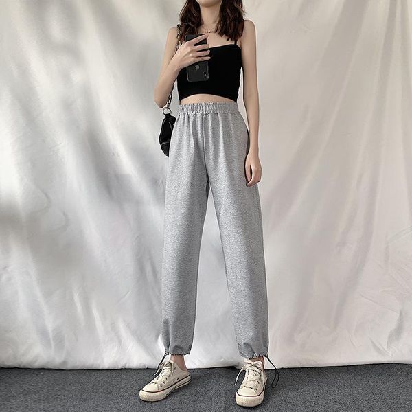 women's pants & capris fashion harem for women casual summer elastic high waist thin long loose trousers female sports retractable bott, Black;white
women's pants & capris fashion harem for women casual summer elastic high waist thin long loose trousers female sports retractable bott, Black;white