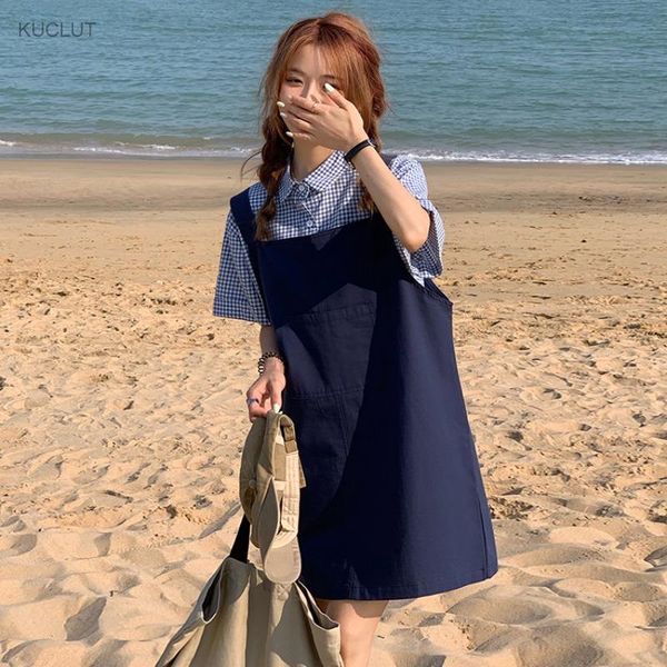 casual dresses korean version of age reducing short skirt for women 2021 summer loose and versatile slim a-line girlfriends dress, Black;gray
casual dresses korean version of age reducing short skirt for women 2021 summer loose and versatile slim a-line girlfriends dress, Black;gray