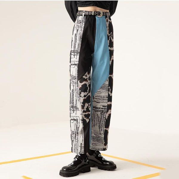 lanmrem printed high waist straight womens capri jeans spring and autumn full length street wear girls pants wo18302m, Black;white
lanmrem printed high waist straight womens capri jeans spring and autumn full length street wear girls pants wo18302m, Black;white