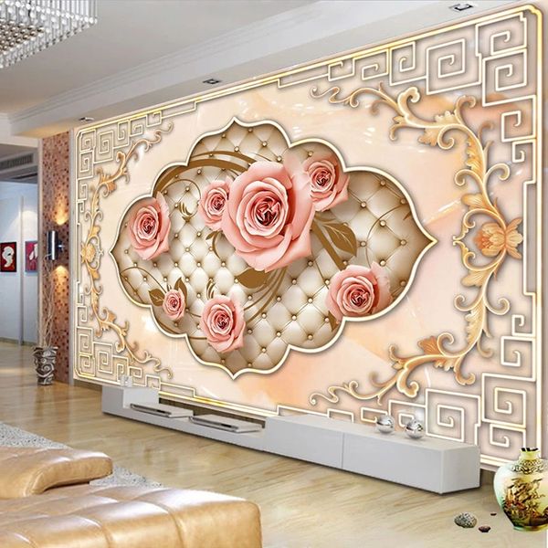 custom mural european style 3d embossed rose flower wallpapers for living room tv background wall
custom mural european style 3d embossed rose flower wallpapers for living room tv background wall