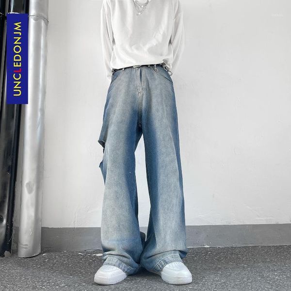 men's jeans uncledonjm high street ripped for men hip-hop skateboard baggy harajuku casual straight trousers 21239, Blue
men's jeans uncledonjm high street ripped for men hip-hop skateboard baggy harajuku casual straight trousers 21239, Blue