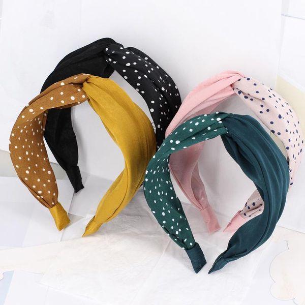 women hair band dot headband girls accessories lady knotted hairband headwear simple fashion b8981
women hair band dot headband girls accessories lady knotted hairband headwear simple fashion b8981