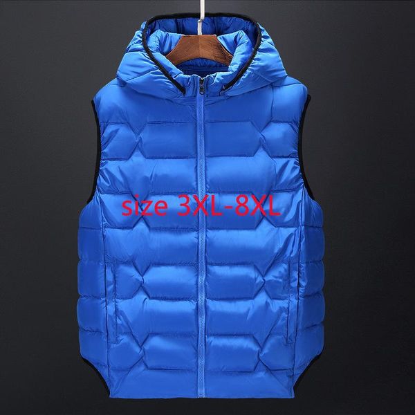men's vests 2021 arrival winter and autumn men super large padded waistcoat thick jacket vest loose plus size 3xl 4xl 5xl 6xl 7xl 8xl, Black;white
men's vests 2021 arrival winter and autumn men super large padded waistcoat thick jacket vest loose plus size 3xl 4xl 5xl 6xl 7xl 8xl, Black;white