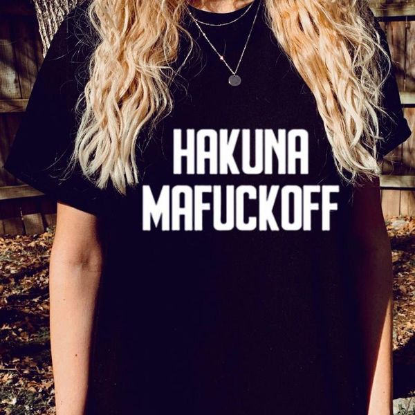 women's t-shirt hakuna matata shirt cotton women's oversized punk street fashion short sleeve clothing for women girls summer, White
women's t-shirt hakuna matata shirt cotton women's oversized punk street fashion short sleeve clothing for women girls summer, White