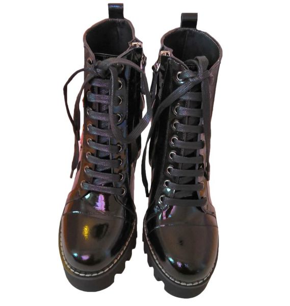 boots motorcycle ladies vintage combat botas punk goth booties women biker genuine leather short boottes platform shoes, Black
boots motorcycle ladies vintage combat botas punk goth booties women biker genuine leather short boottes platform shoes, Black