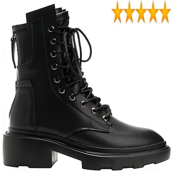 boots chunky heels short women autumn winter lace up motorcycle female british increase thick bottom genuine leather shoes, Black
boots chunky heels short women autumn winter lace up motorcycle female british increase thick bottom genuine leather shoes, Black