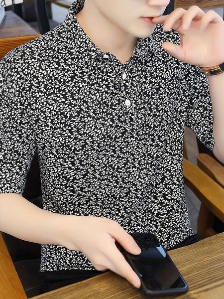 men's casual shirts shirtsummer short t-shirt korean fashion polo shirt v-neck hawaiian half sleeve clothes summer q9xt, White;black
men's casual shirts shirtsummer short t-shirt korean fashion polo shirt v-neck hawaiian half sleeve clothes summer q9xt, White;black