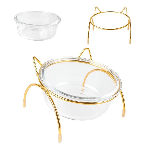 cat bowls & feeders feeder bowl tilted design clear glass kitten water with iron stand container
cat bowls & feeders feeder bowl tilted design clear glass kitten water with iron stand container