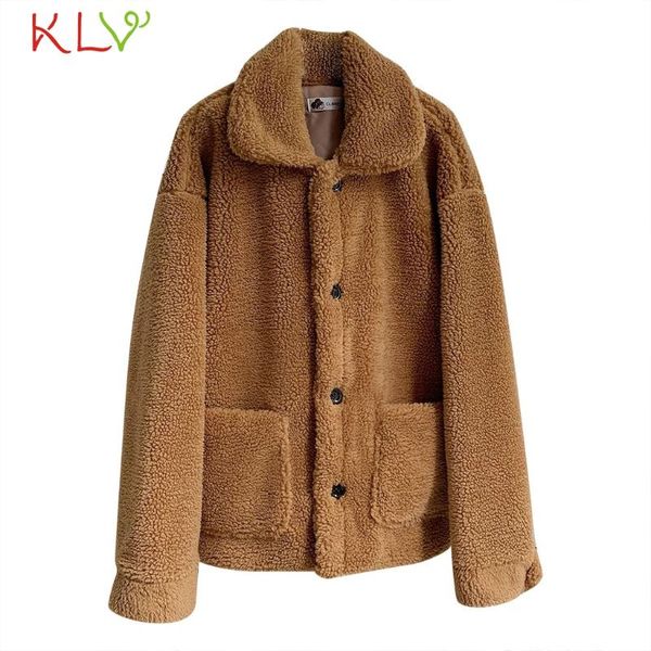 women jacket faux fur lapel long sleeve windbreaker winter warm casual 2021 overcoat casaco feminino girls coats plus size 19jul women', Black;brown
women jacket faux fur lapel long sleeve windbreaker winter warm casual 2021 overcoat casaco feminino girls coats plus size 19jul women', Black;brown