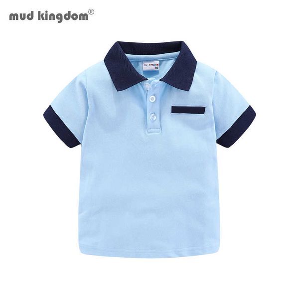 mudkingdom boys polo shirts short sleeve solid cotton lapel summer clothes 210615, Blue
mudkingdom boys polo shirts short sleeve solid cotton lapel summer clothes 210615, Blue