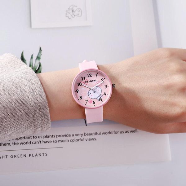 wristwatches children watch lovely girl silicone belt jelly candy-colored japanese style cute kitty college students wristwatch reloj, Slivery;brown
wristwatches children watch lovely girl silicone belt jelly candy-colored japanese style cute kitty college students wristwatch reloj, Slivery;brown
