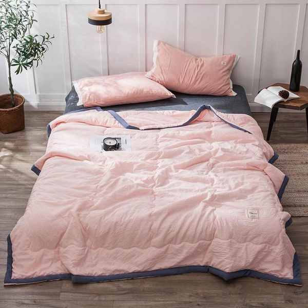 comforters & sets papa&mima japanese pink grey summer air conditioning quilt stitchingthrows blanket washable polyester plaids twin queen si
comforters & sets papa&mima japanese pink grey summer air conditioning quilt stitchingthrows blanket washable polyester plaids twin queen si