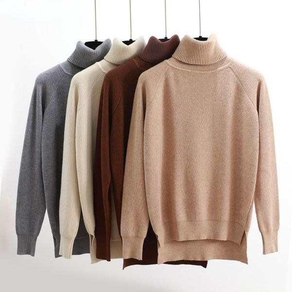 women's sweaters sweater fall/winter 2021 high lapel solid color loose bottoming shirt two wool thickening long-sleeved knitted top, White;black
women's sweaters sweater fall/winter 2021 high lapel solid color loose bottoming shirt two wool thickening long-sleeved knitted top, White;black