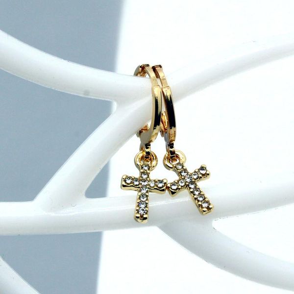 hoop & huggie 1pair minimalist rhinestone cross small earrings for women punk shiny zircon crystal geometric ear stud jewelry e698-95, Golden;silver
hoop & huggie 1pair minimalist rhinestone cross small earrings for women punk shiny zircon crystal geometric ear stud jewelry e698-95, Golden;silver