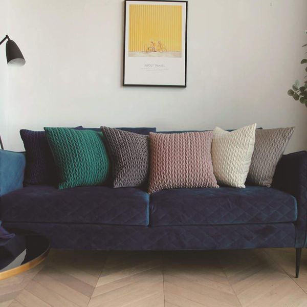 45*45cm velvet twist braided pillow cushion simple sofa car waist rest lumbar pillowcase cushion/decorative
45*45cm velvet twist braided pillow cushion simple sofa car waist rest lumbar pillowcase cushion/decorative
