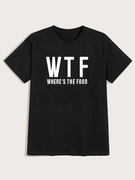 men letter graphic tee z7bt#, White;black