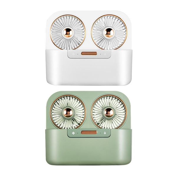 double head spray humidification water mist fan electric usb rechargeable air conditioner for outdoor fans
double head spray humidification water mist fan electric usb rechargeable air conditioner for outdoor fans