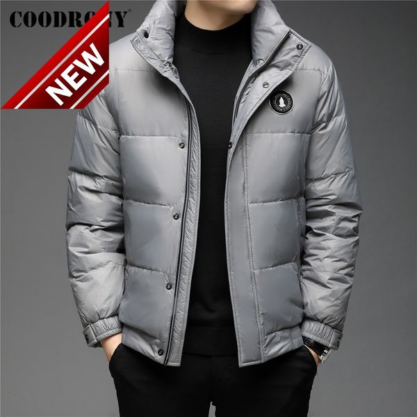 men winter white duck down jacket fashion casual turtleneck coat thick warm windbreak coodrony brand clothing c8148, Black
men winter white duck down jacket fashion casual turtleneck coat thick warm windbreak coodrony brand clothing c8148, Black