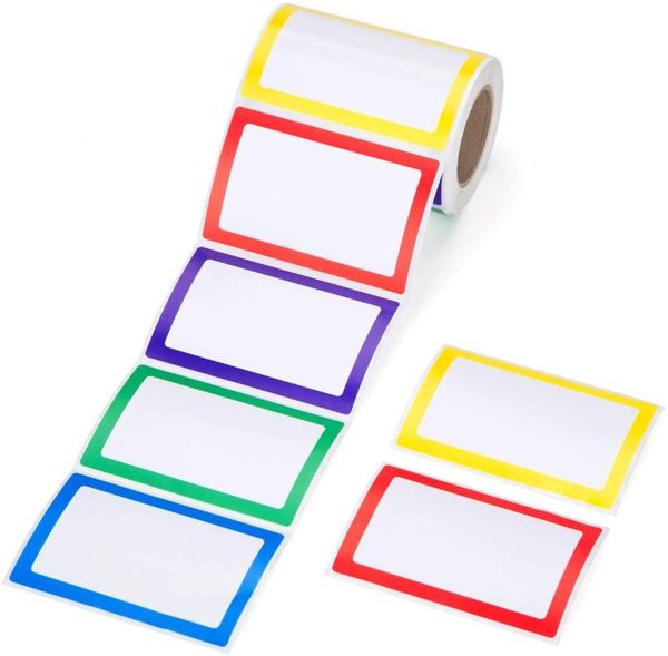 gift wrap 500pcs name tag sticker 5 colors removable reusable labels blank customize stickers office meeting school stationery
gift wrap 500pcs name tag sticker 5 colors removable reusable labels blank customize stickers office meeting school stationery