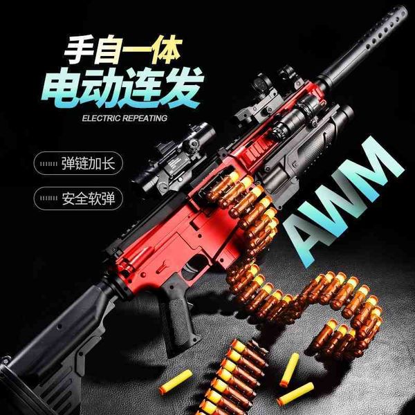 children's soft bullet m416 electric continuous firing hand self-contained toy boy simulation gatling heavy machine gun model
children's soft bullet m416 electric continuous firing hand self-contained toy boy simulation gatling heavy machine gun model