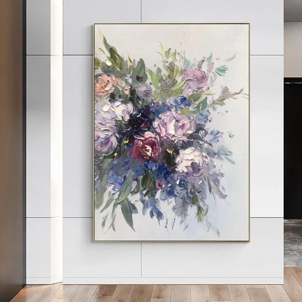 paintings texture thick flower handmade oil painting modern large size canvas wall art hand painted home decor picture quadro
paintings texture thick flower handmade oil painting modern large size canvas wall art hand painted home decor picture quadro