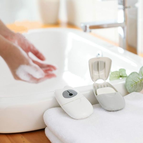 soap dishes 50pcs/box disposable portable boxed papers hand washing outdoor convenient for travel hiking camping
soap dishes 50pcs/box disposable portable boxed papers hand washing outdoor convenient for travel hiking camping