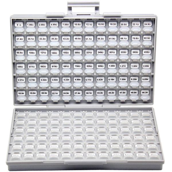 tool organizers aidetek surface mount 0805 size 96 values of resistors+48 capacitor kit rc0805
tool organizers aidetek surface mount 0805 size 96 values of resistors+48 capacitor kit rc0805