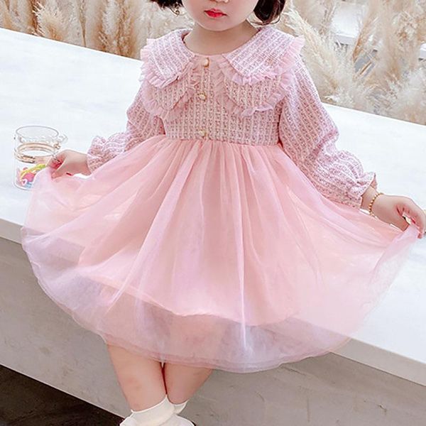 girl's dresses fashion children for girls 2021 spring autumn mesh sweet kids long sleeve princess party, Red;yellow
girl's dresses fashion children for girls 2021 spring autumn mesh sweet kids long sleeve princess party, Red;yellow