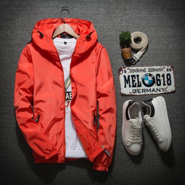 men's jackets men sport outdoor oversize windbreak hooded cycling coat casual loose solid waterproof outwear zipper fashion jacket, Black;brown
men's jackets men sport outdoor oversize windbreak hooded cycling coat casual loose solid waterproof outwear zipper fashion jacket, Black;brown