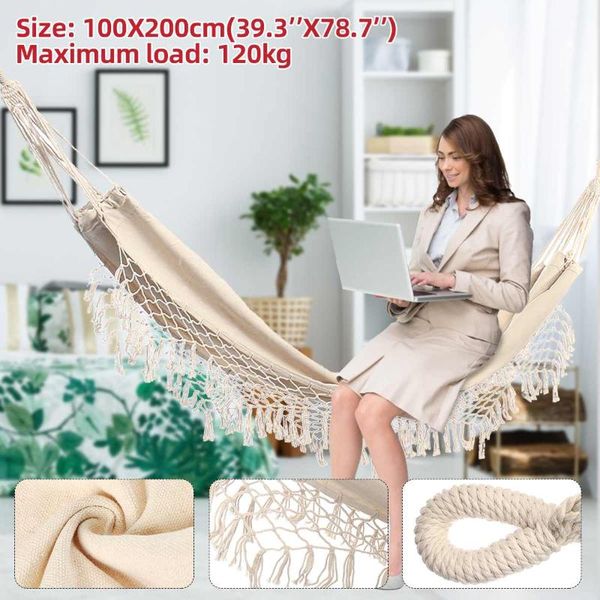 camp furniture 2 person hammock large brazilian macrame fringe double swing net chair out/indoor child safety hanging swings
camp furniture 2 person hammock large brazilian macrame fringe double swing net chair out/indoor child safety hanging swings