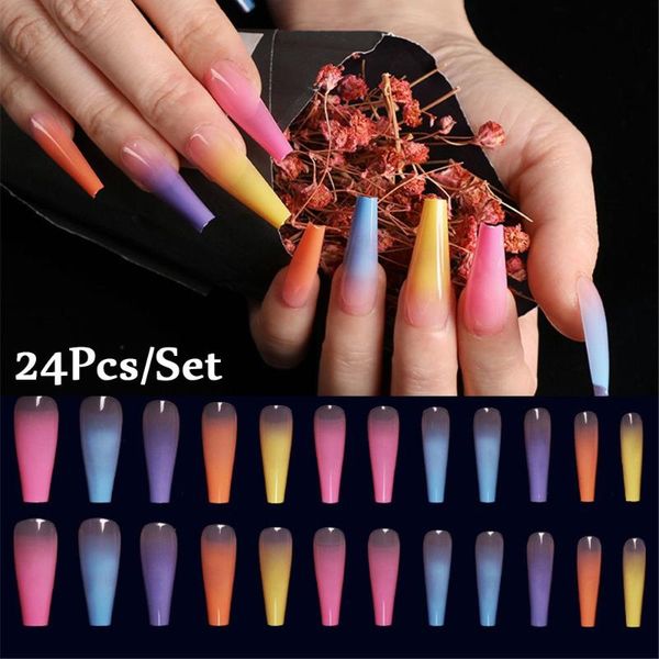 false nails 24pcs/set detachable acrylic extra long full cover ballerina coffin fake nail manicure tips art, Red;gold
false nails 24pcs/set detachable acrylic extra long full cover ballerina coffin fake nail manicure tips art, Red;gold
