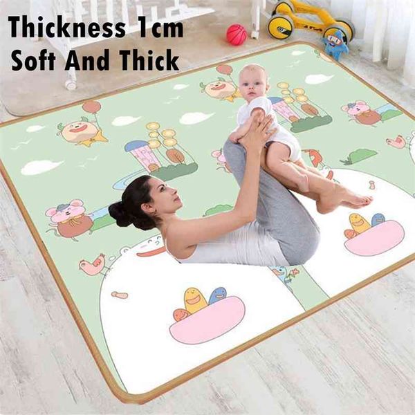 thicken 1cm xpe play toys for children's rug playmat developing room crawling pad folding mat baby carpet 210402
thicken 1cm xpe play toys for children's rug playmat developing room crawling pad folding mat baby carpet 210402