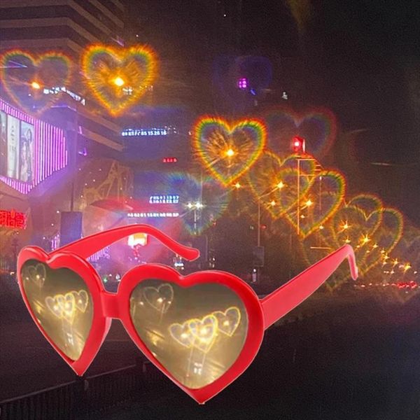 love heart shaped effects glasses women fashion sunglasses special eyeglasses night diffraction, White;black
love heart shaped effects glasses women fashion sunglasses special eyeglasses night diffraction, White;black