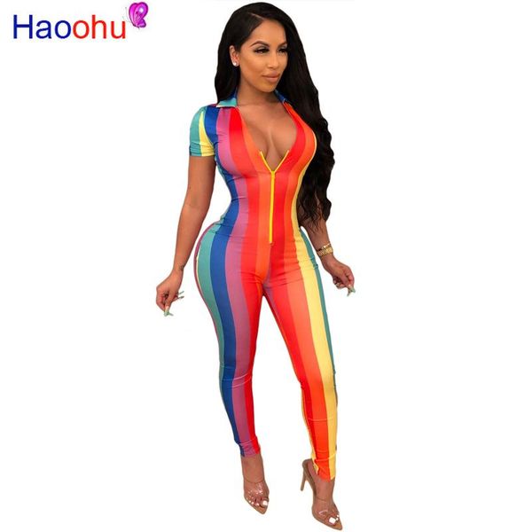 women's jumpsuits & rompers haoohu striped jumpsuit short sleeve one piece rumper v neck zip elegant party overalls bodycon womens, Black;white
women's jumpsuits & rompers haoohu striped jumpsuit short sleeve one piece rumper v neck zip elegant party overalls bodycon womens, Black;white
