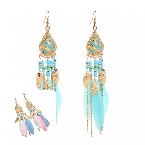 dangle & chandelier 1 pair drop earrings stylish accessory tassel delicate multicolor for banquet women, Silver
dangle & chandelier 1 pair drop earrings stylish accessory tassel delicate multicolor for banquet women, Silver