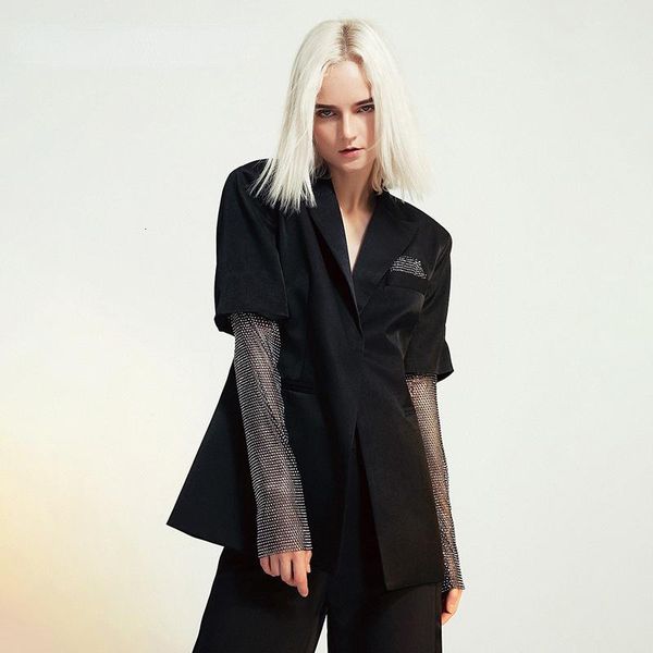 women's suits & blazers patchwork diamond long sleeve women's blazer notched hit color slim suit female spring autumn plus size fas, White;black
women's suits & blazers patchwork diamond long sleeve women's blazer notched hit color slim suit female spring autumn plus size fas, White;black