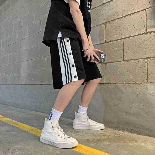 gaojiechao brand shorts, men's breasted sports pants, guochao hip hop, street youth lovers casual capris2021, Black
gaojiechao brand shorts, men's breasted sports pants, guochao hip hop, street youth lovers casual capris2021, Black