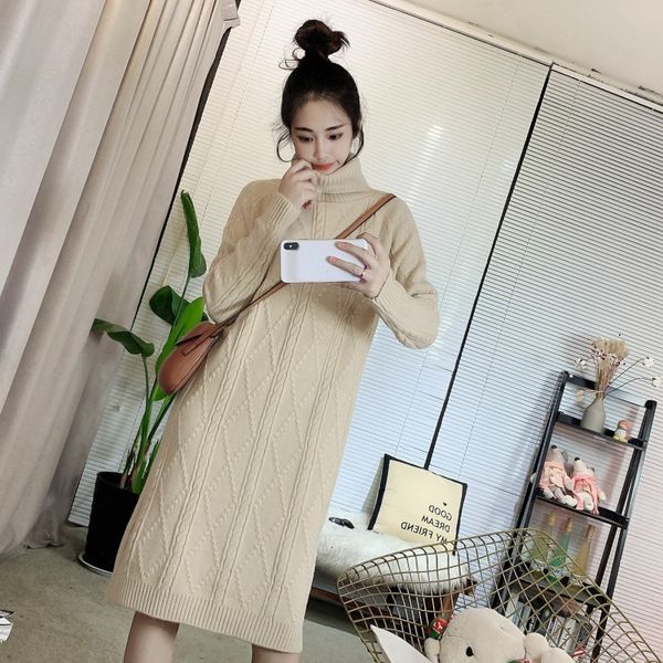 casual dresses 7 colors-- twisted turtleneck long sweater knitted winter casual women solid color b1q3, Black;gray
casual dresses 7 colors-- twisted turtleneck long sweater knitted winter casual women solid color b1q3, Black;gray