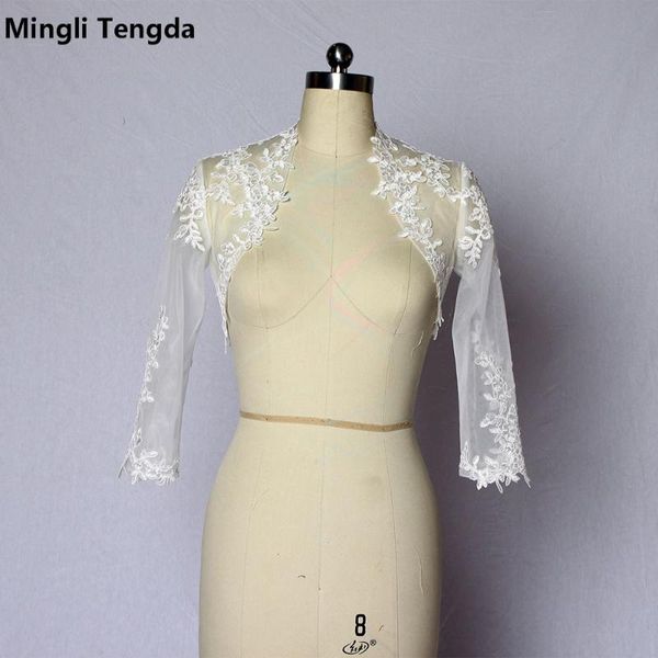 wraps & jackets mingli tengda ivory/white lace jacket bridal shawl bolero shrug wrap wedding coat cape 3/4 sleeve women boleros mariage
wraps & jackets mingli tengda ivory/white lace jacket bridal shawl bolero shrug wrap wedding coat cape 3/4 sleeve women boleros mariage