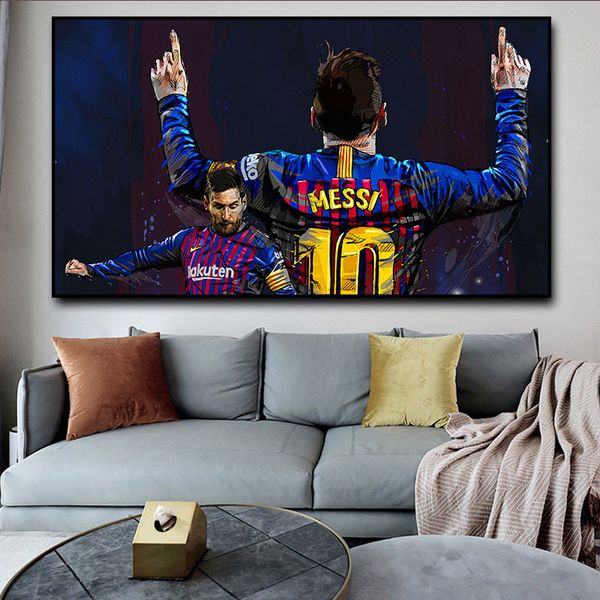 football player star lionel messi poster prints sport canvas painting wall art picture kids room decor cuadros home decoration
football player star lionel messi poster prints sport canvas painting wall art picture kids room decor cuadros home decoration