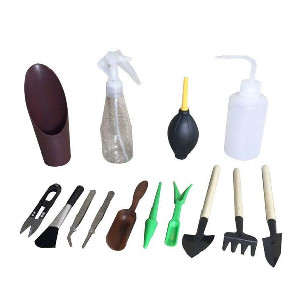 spade & shovel 14 pcs mini garden transplanting hand tools succulent miniature planting gardening tool set household accessory
spade & shovel 14 pcs mini garden transplanting hand tools succulent miniature planting gardening tool set household accessory