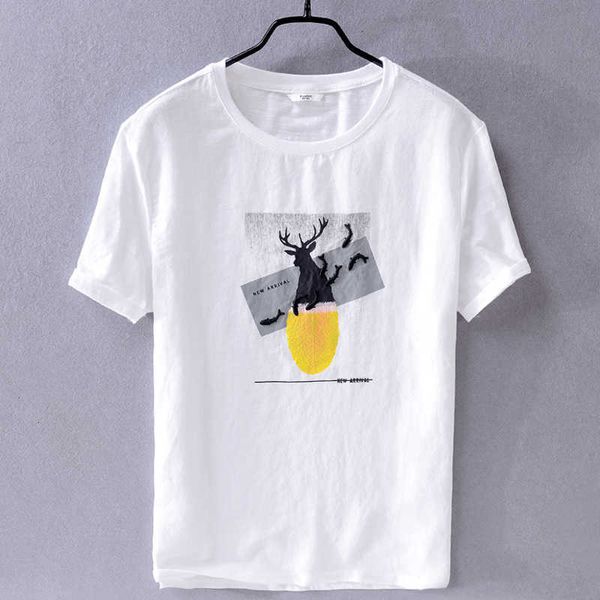 women's t-shirt japons vero cor slida curto-de mangas compridas t-shirt dos homens linho ocasional branco solto costura algodo camisa d, White
women's t-shirt japons vero cor slida curto-de mangas compridas t-shirt dos homens linho ocasional branco solto costura algodo camisa d, White