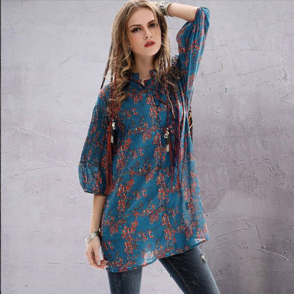 johnature spring loose retro floral print stand half sleeve single breasted shirt leisure all-match women shirts 210521, White
johnature spring loose retro floral print stand half sleeve single breasted shirt leisure all-match women shirts 210521, White
