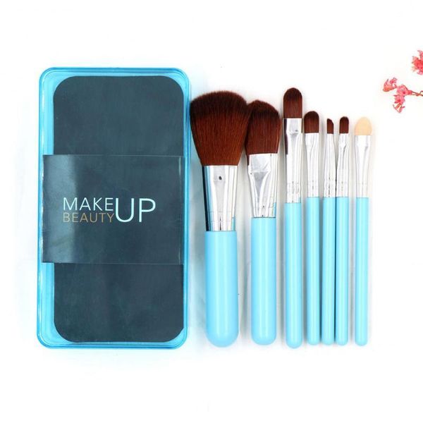 7pcs/set cosmetic brush sets foundation blushes eyeshadow eyebrow blending make up tools with translucent plastic boxed makeup brushes
7pcs/set cosmetic brush sets foundation blushes eyeshadow eyebrow blending make up tools with translucent plastic boxed makeup brushes