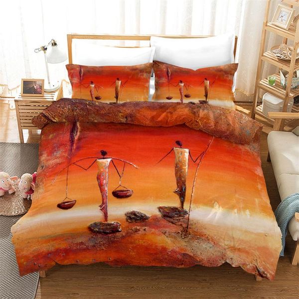 bedding sets african style orange 3d ethnic woman print bed linen set king size soft polyester duvet cover qulit
bedding sets african style orange 3d ethnic woman print bed linen set king size soft polyester duvet cover qulit