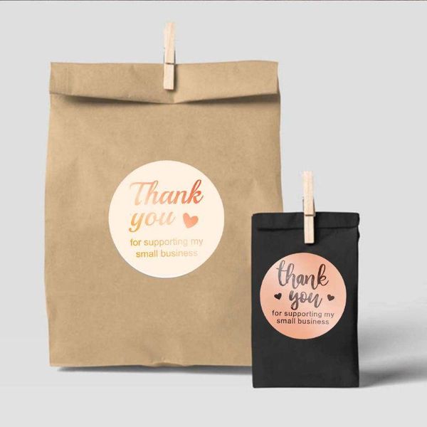 gift wrap 500pcs rose gold round thank you stickers for supporting my small business handmade package seal labels decoration
gift wrap 500pcs rose gold round thank you stickers for supporting my small business handmade package seal labels decoration