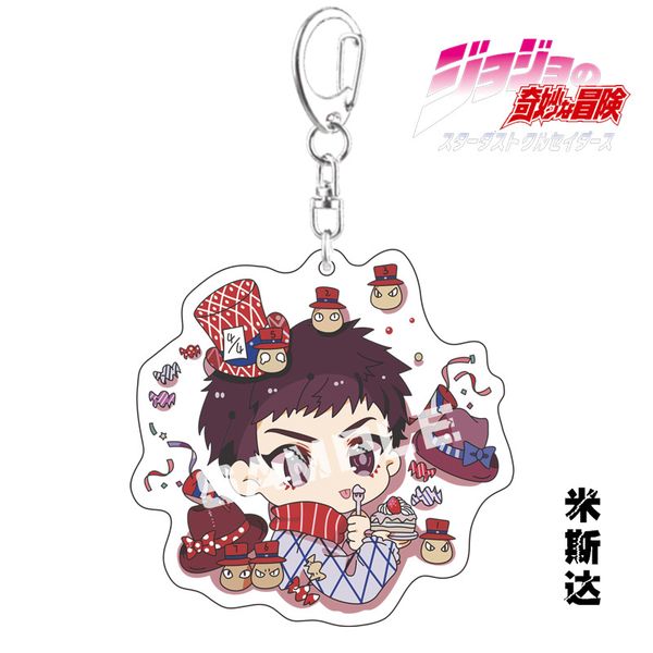 creative keychain man jojo bizarre adventure key chain women key holder cute keyring pendant key ring metal for pants porte clef, Slivery;golden
creative keychain man jojo bizarre adventure key chain women key holder cute keyring pendant key ring metal for pants porte clef, Slivery;golden